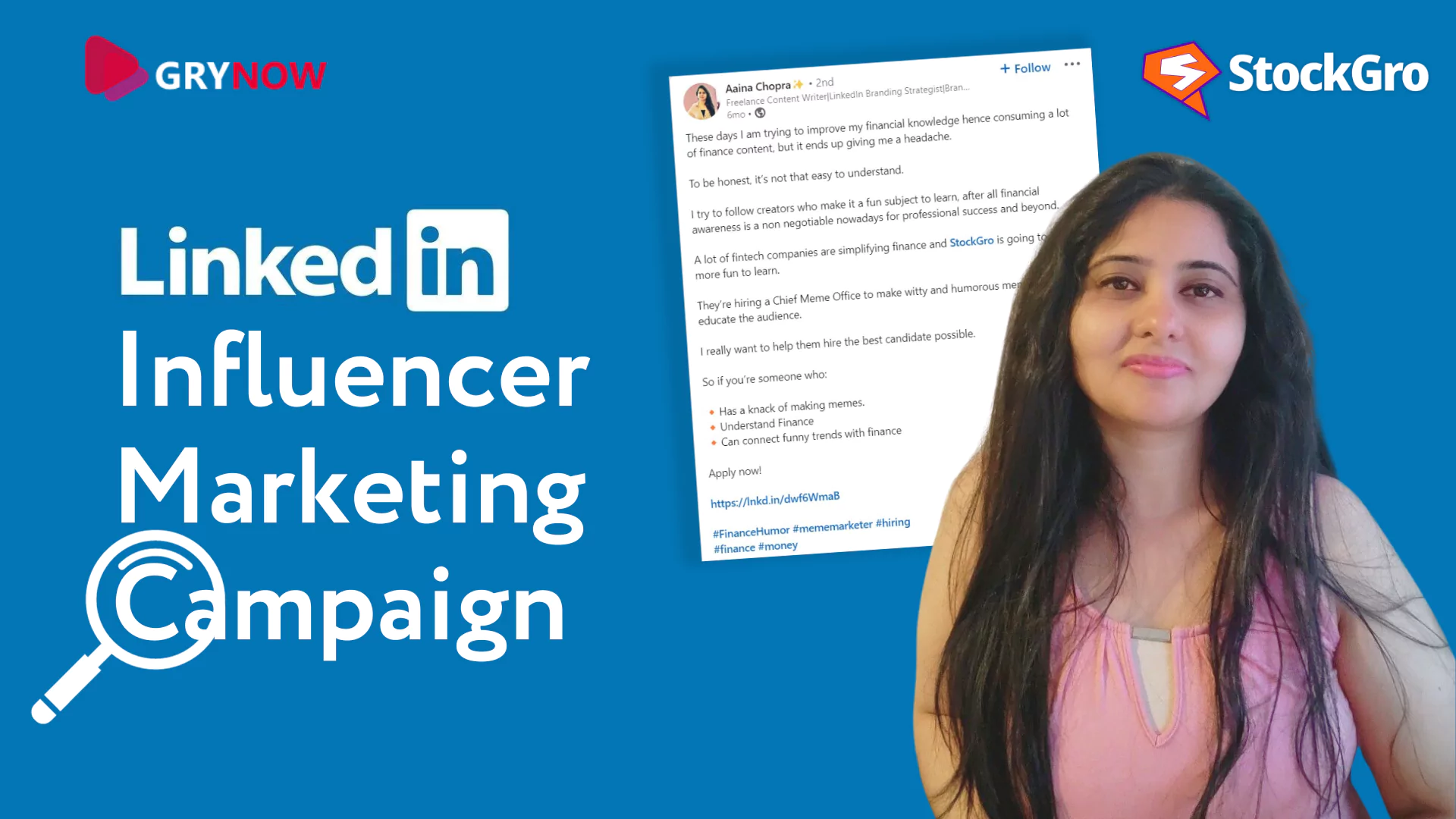 Stockgro's LinkedIn Success: 93% Surge in Applicants After Hiring Chief Meme Officer